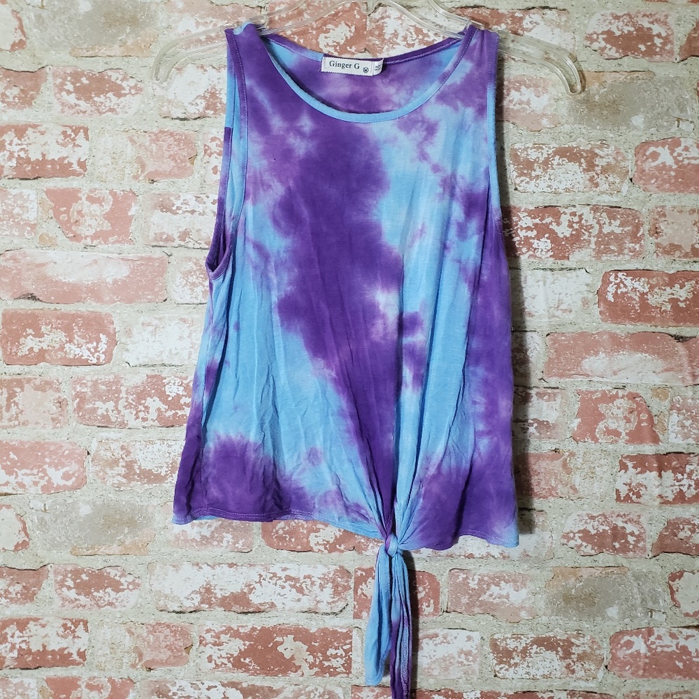 Ginger G Tie Dye Blouse in Women's M